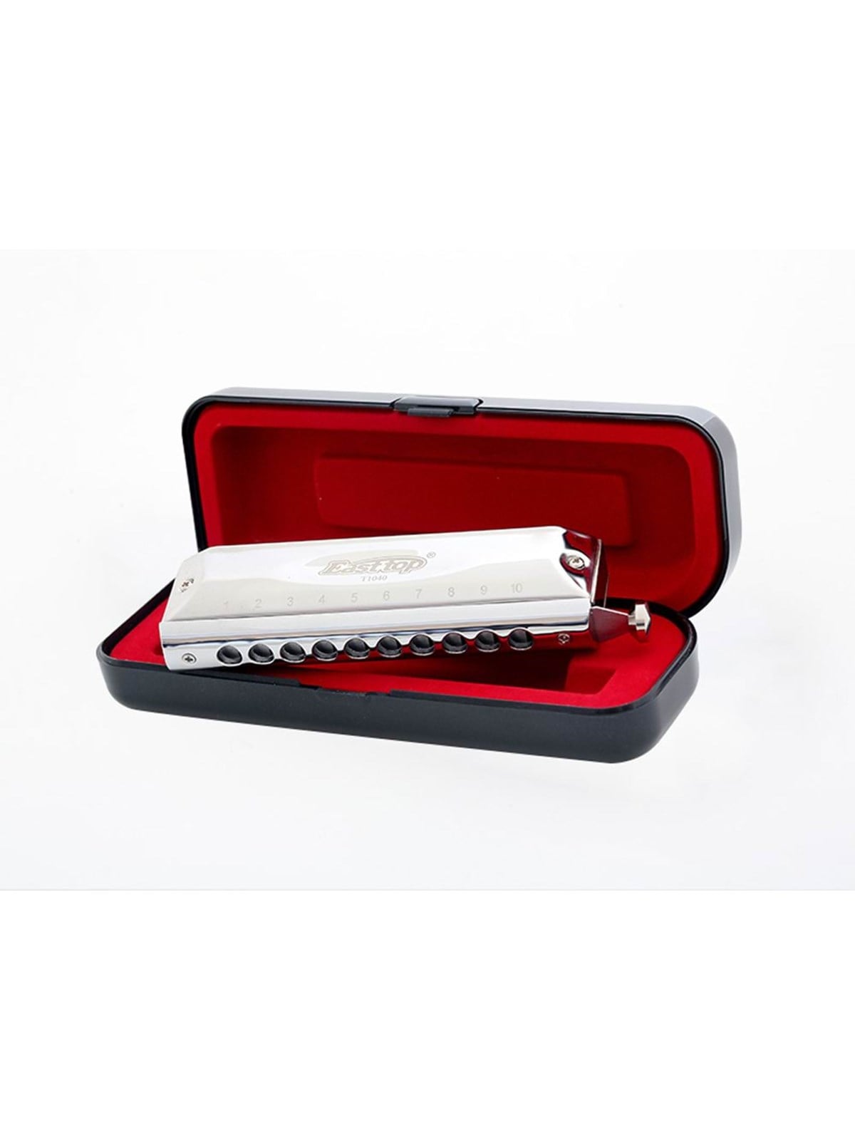 Easttop Chromatic Harmonica - Model T10-40 - Key C - Musikinstrumente DJ Ausstattung - 200286