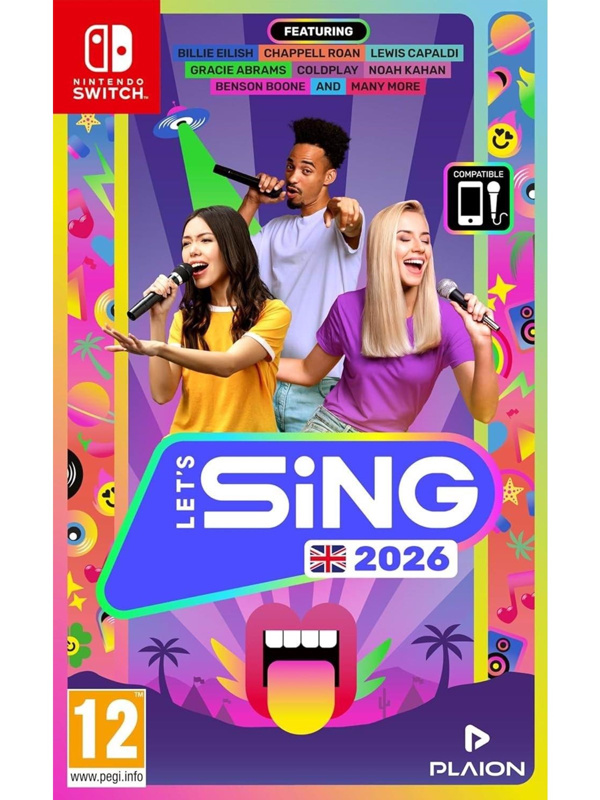 Let's Sing 2026 - Nintendo Switch - Musik - Pegi 12 - Spiele - 4020628555276