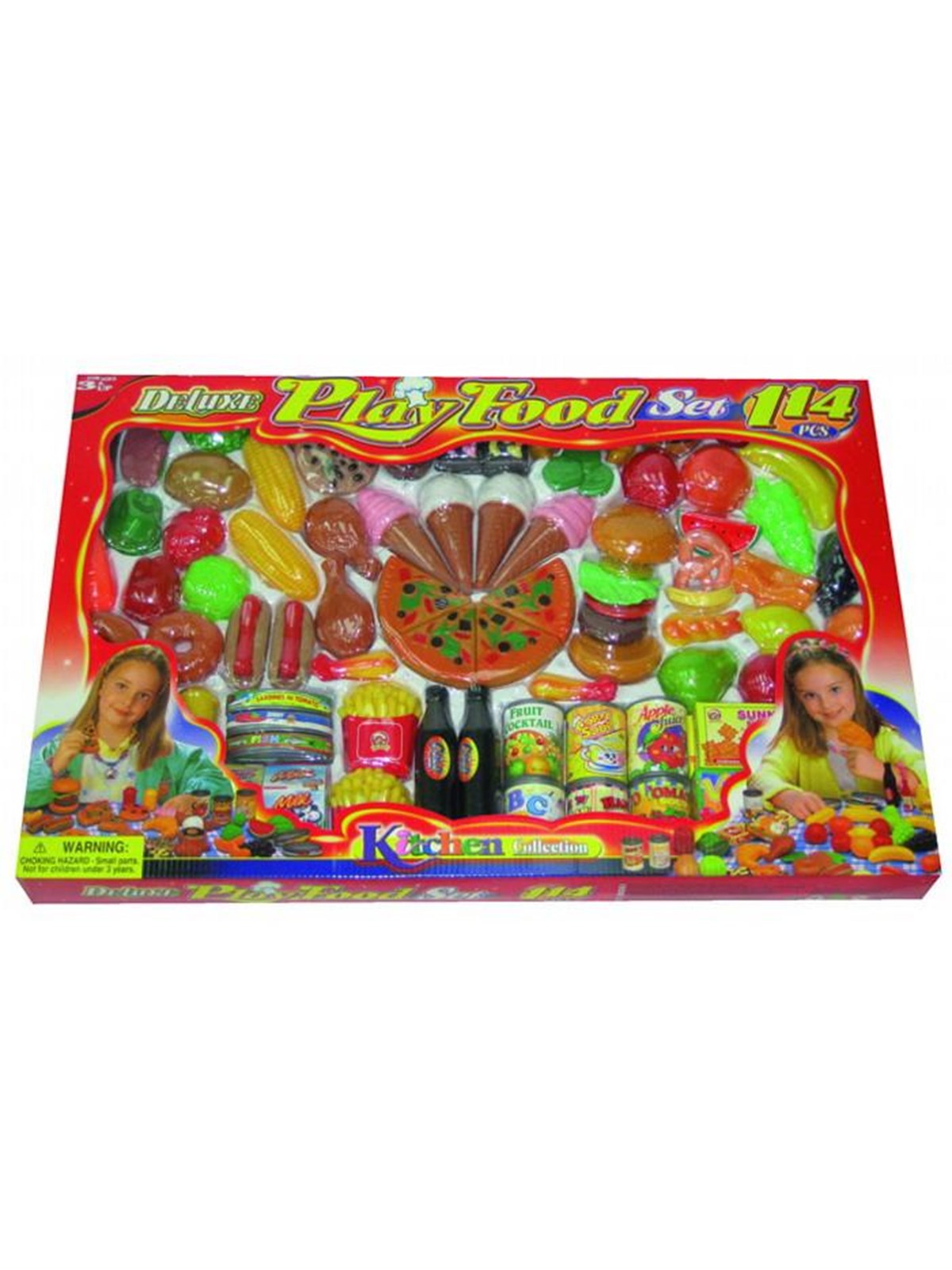 GA Toys Deluxe Legemad 114 Dele - Spielkueche Zubehoer - 16197