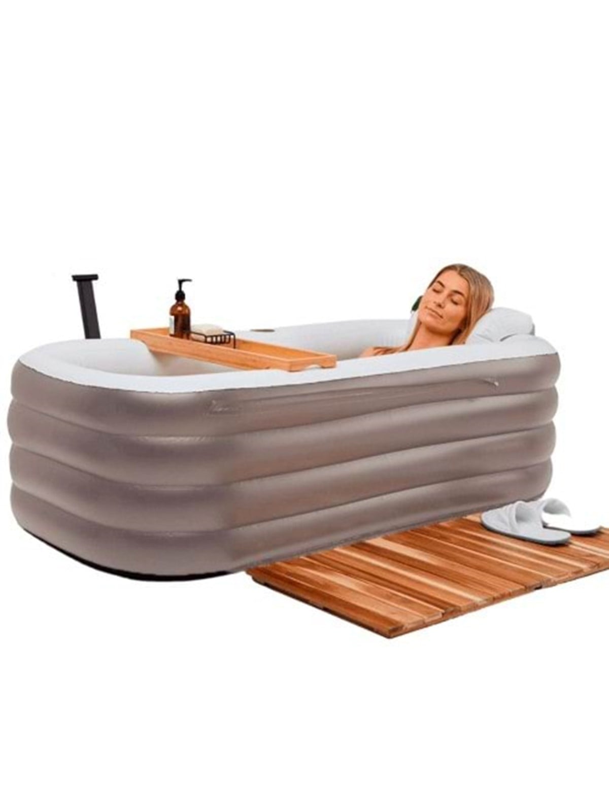 Pro Airtub - Aufblasbare Badewanne für Erwachsene - Space Grey