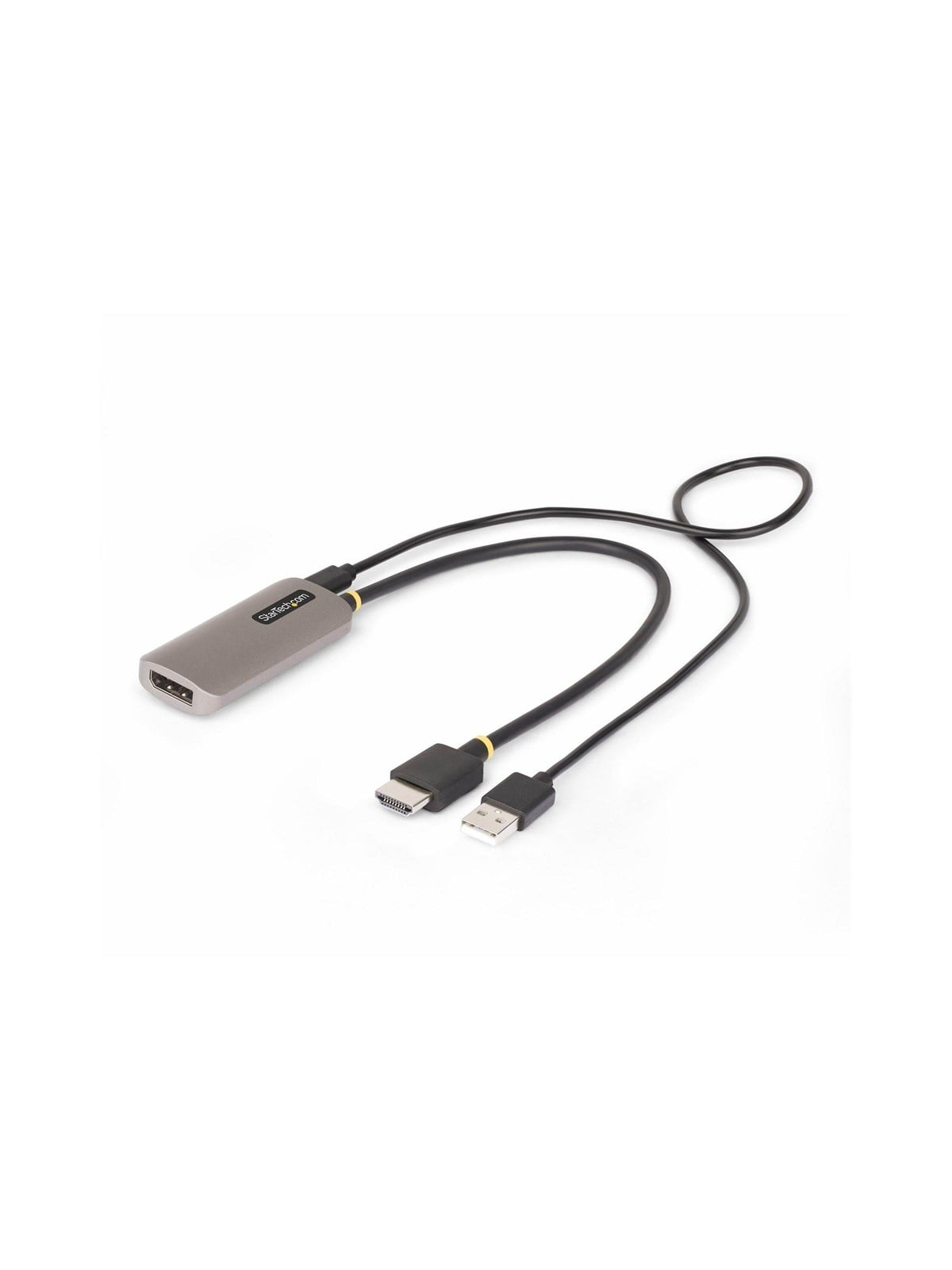 Hdmi to Displayport Adapter 8K 60hz Active Video Converter - Adapter Cable - 30 cm - Display Kabel - 148b-hdmi-dp-8k