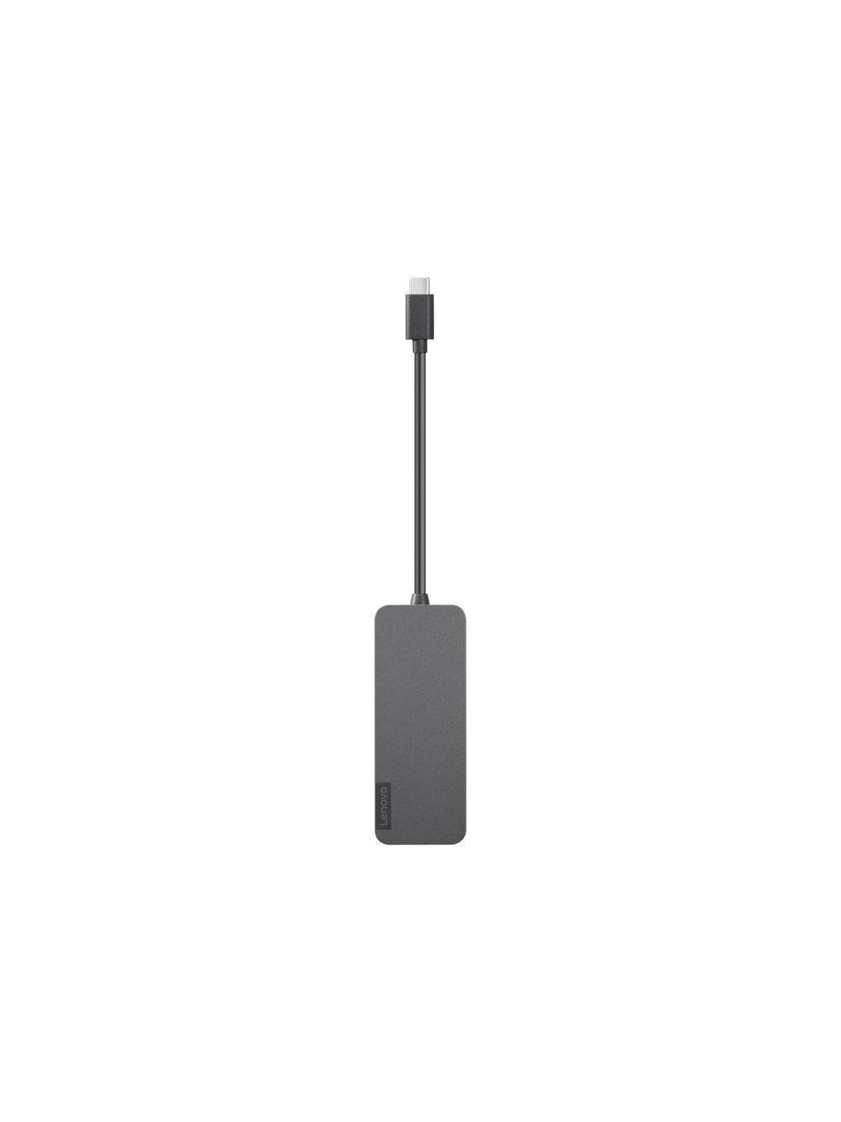 Lenovo Usb-c to 4 Port Usb-a Hub - Hub - 4 Ports Usb-hubs - 4 - Grau - Usb Hubs - Gx90x21431