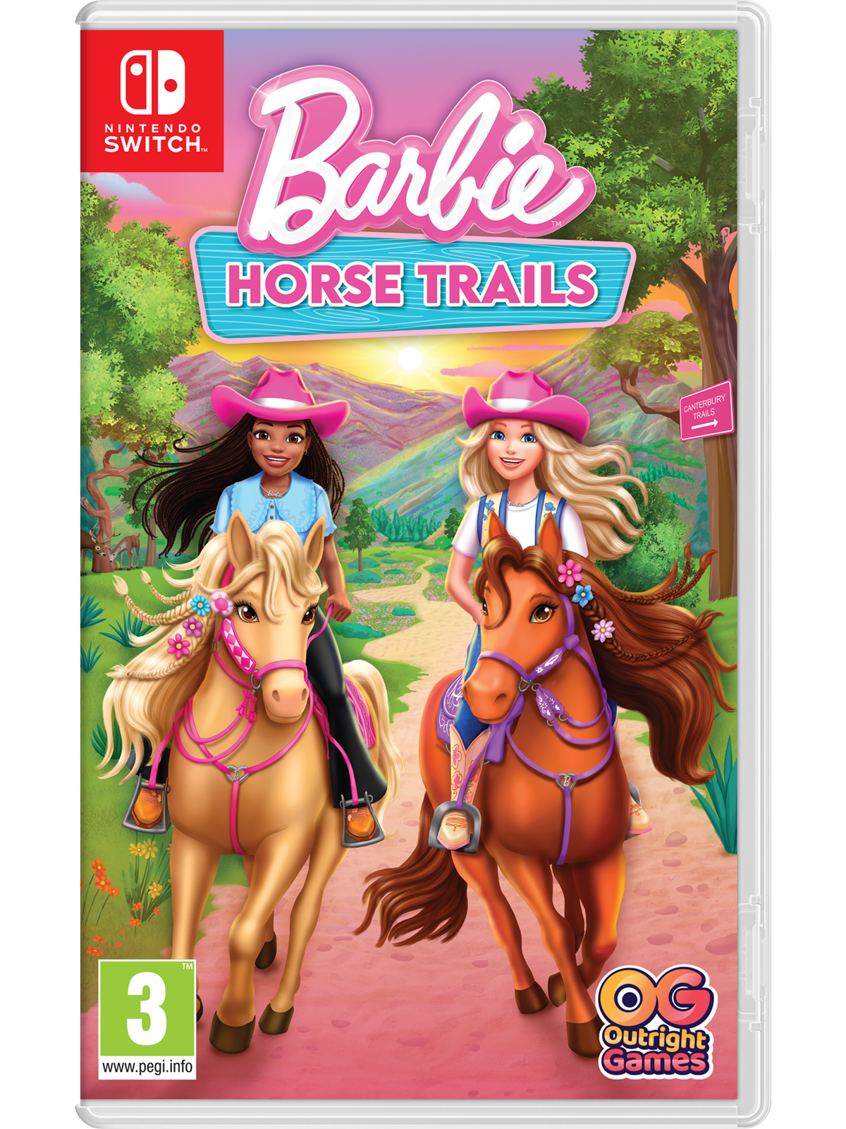 Barbie Horse Trails - Nintendo Switch - Abenteuer - Pegi 3 - Spiele - 5061005354302