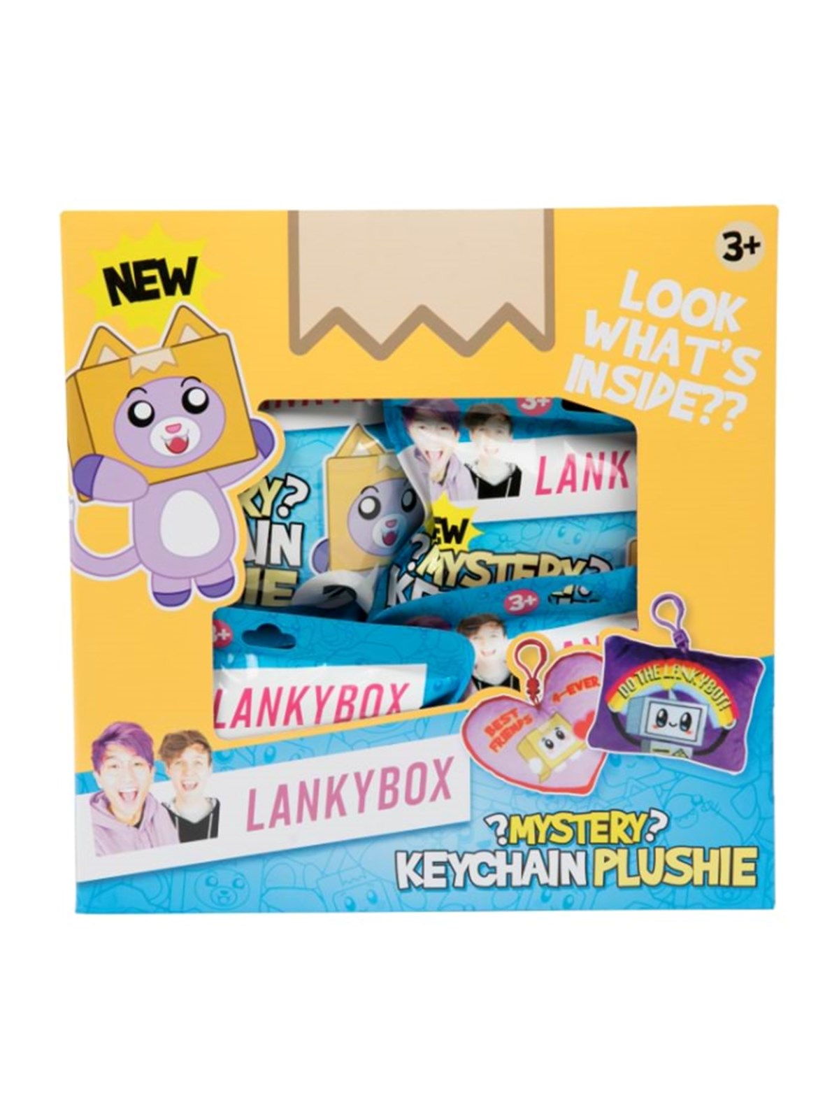Lankybox Mystery Clip ON Plush - 20132