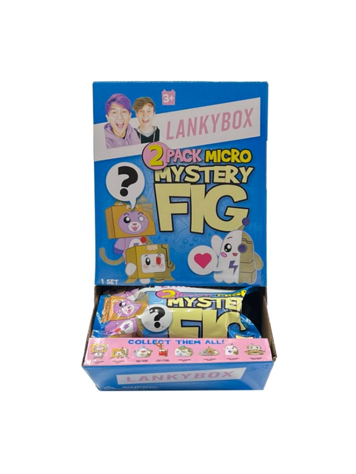 Lankybox Mystery Figures 2 Pack - Figuren - 22302