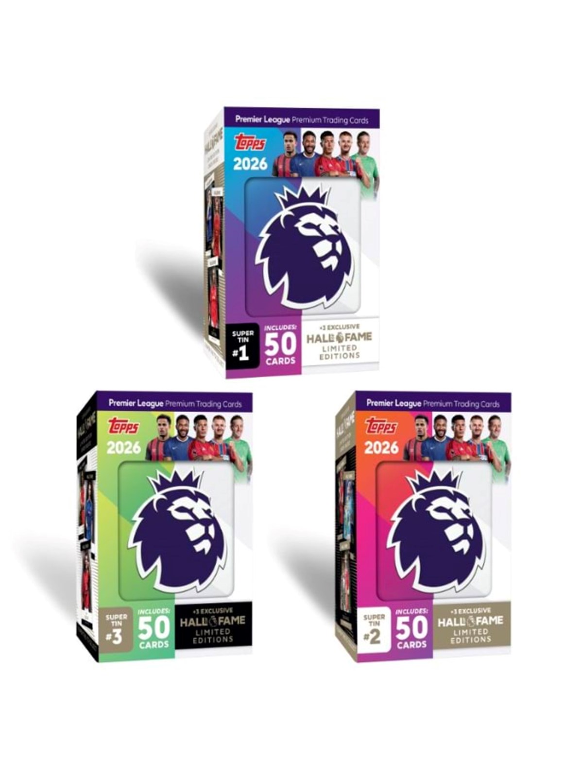 Topps Premier League Super Tin Assorted - Brettspiele - Pl25-05