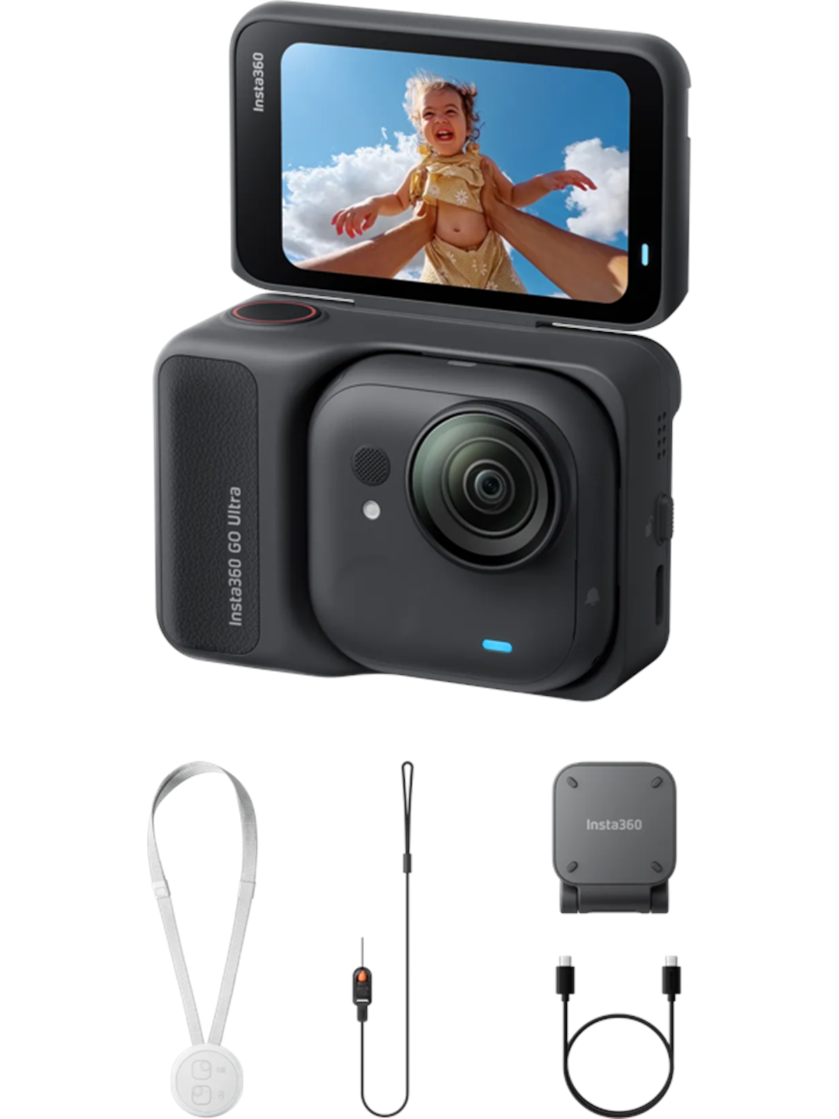 Insta360 GO Ultra Standard Bundle - Midnight Black - Action Kamera - 6977644761045