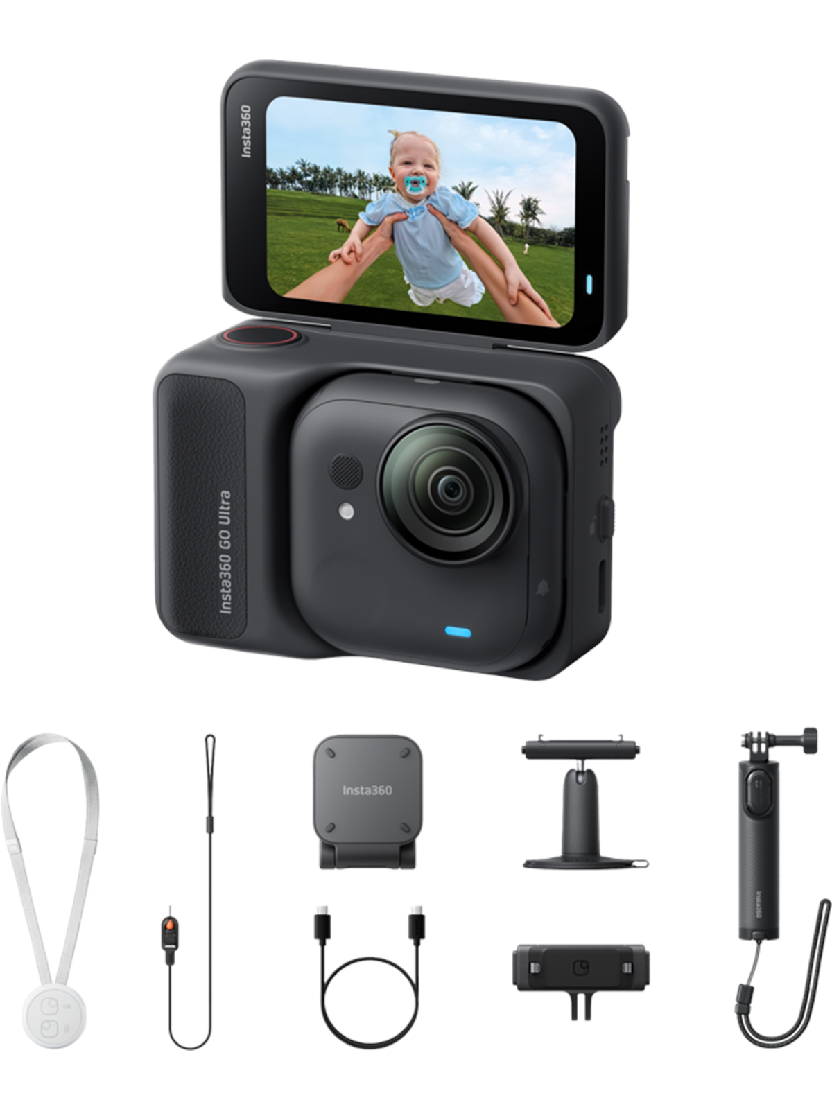 Insta360 GO Ultra Creator Bundle - Midnight Black - Action Kamera - 6977644765241