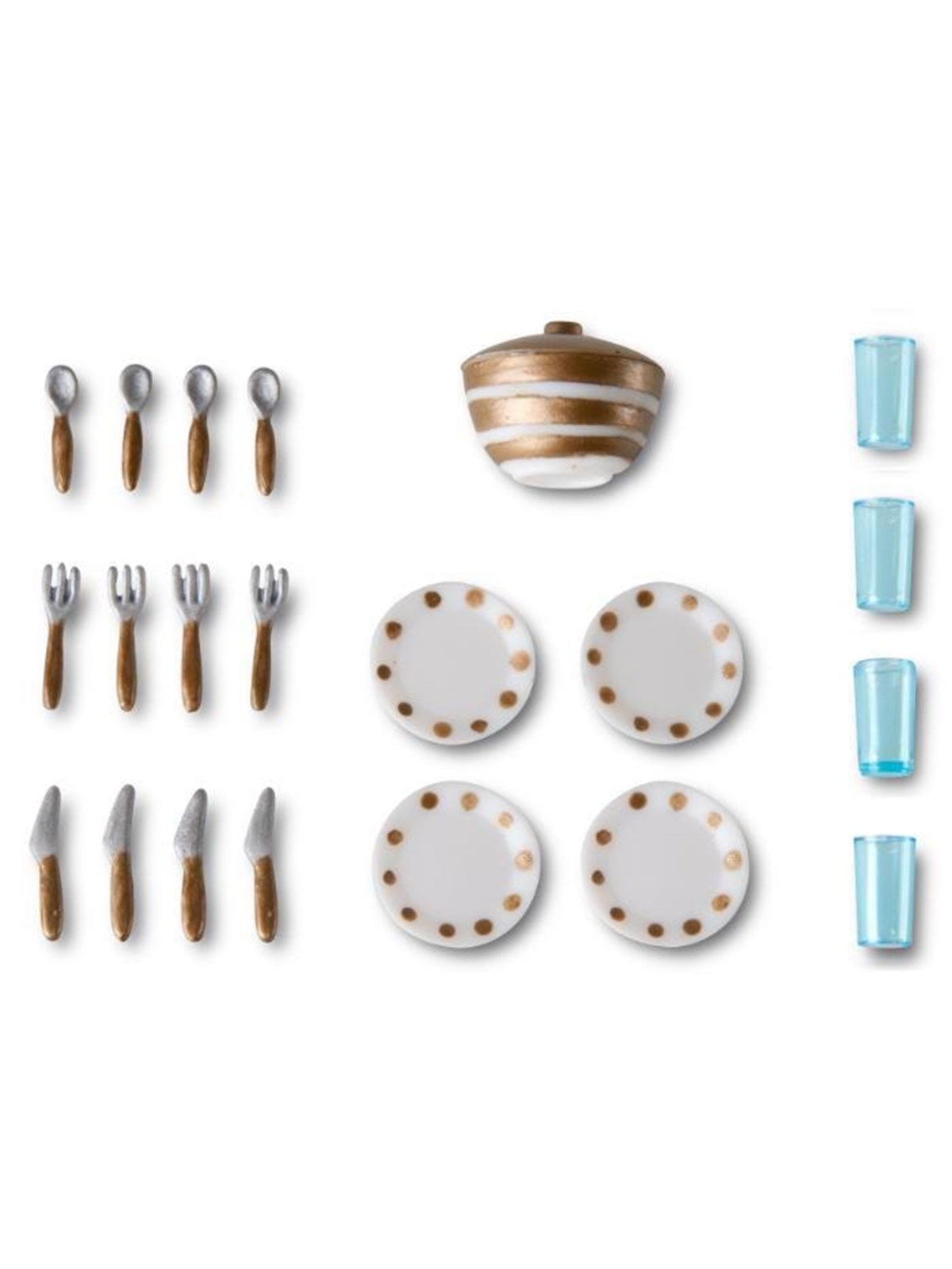 Lundby Middagsservice - Dollhouse Accessories - 18252