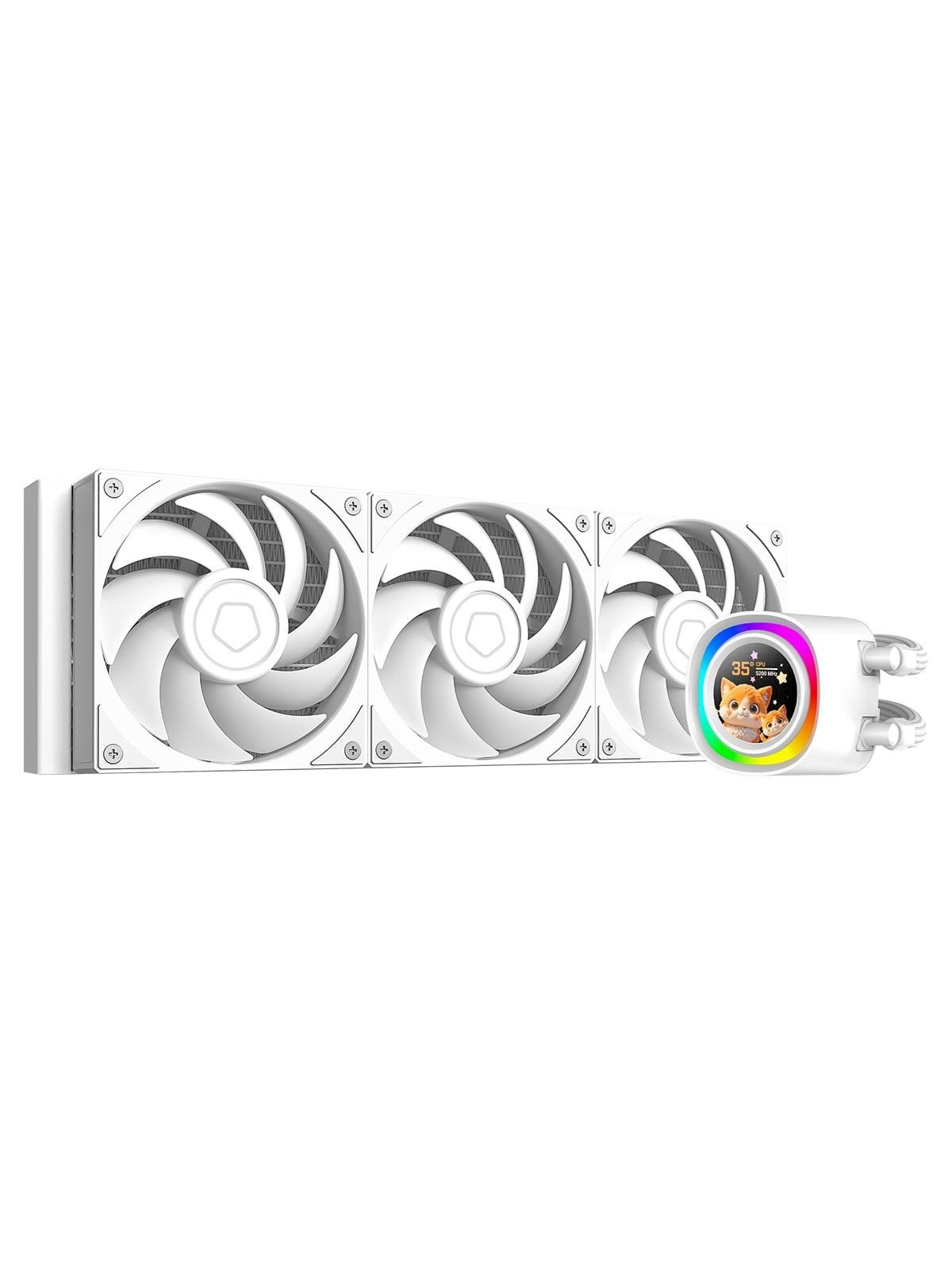 Id-cooling Fx360 Lcd PE White - Cpu-wasserkühlung - Cpu Kuehler