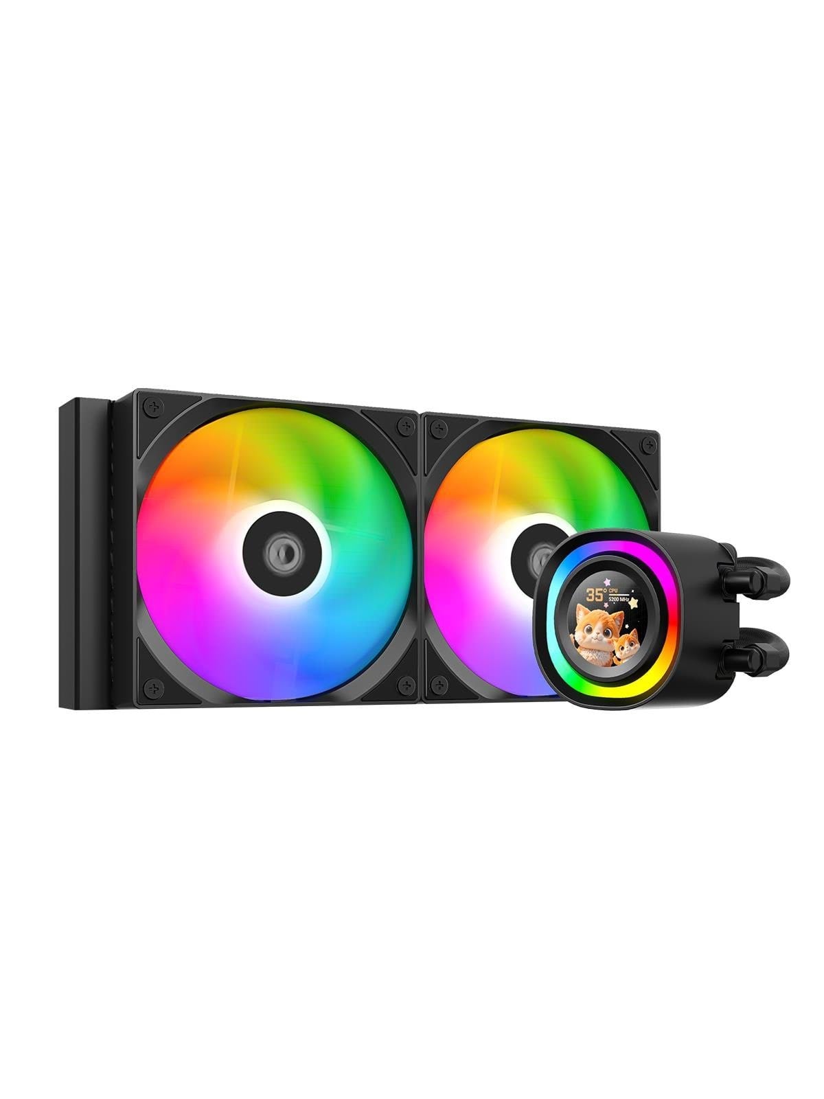 Id-cooling Fx240 Lcd - Cpu-wasserkühlung - Max 25 Dba - Cpu Kuehler