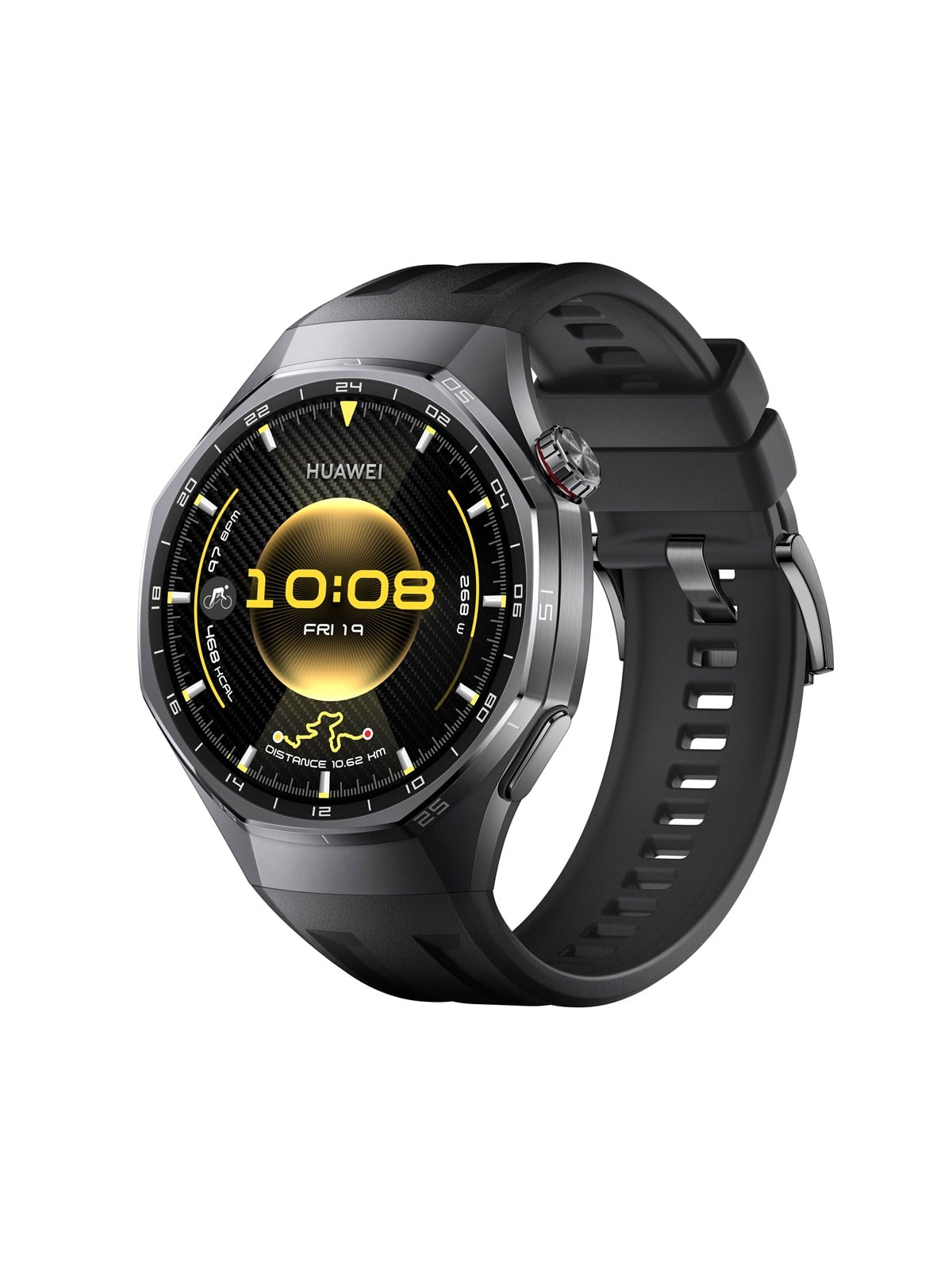 Huawei Watch GT 6 Pro 46mm - Black - Smartwatches Pulsuhren Sportuhren Schrittzaehler - 55020ftu