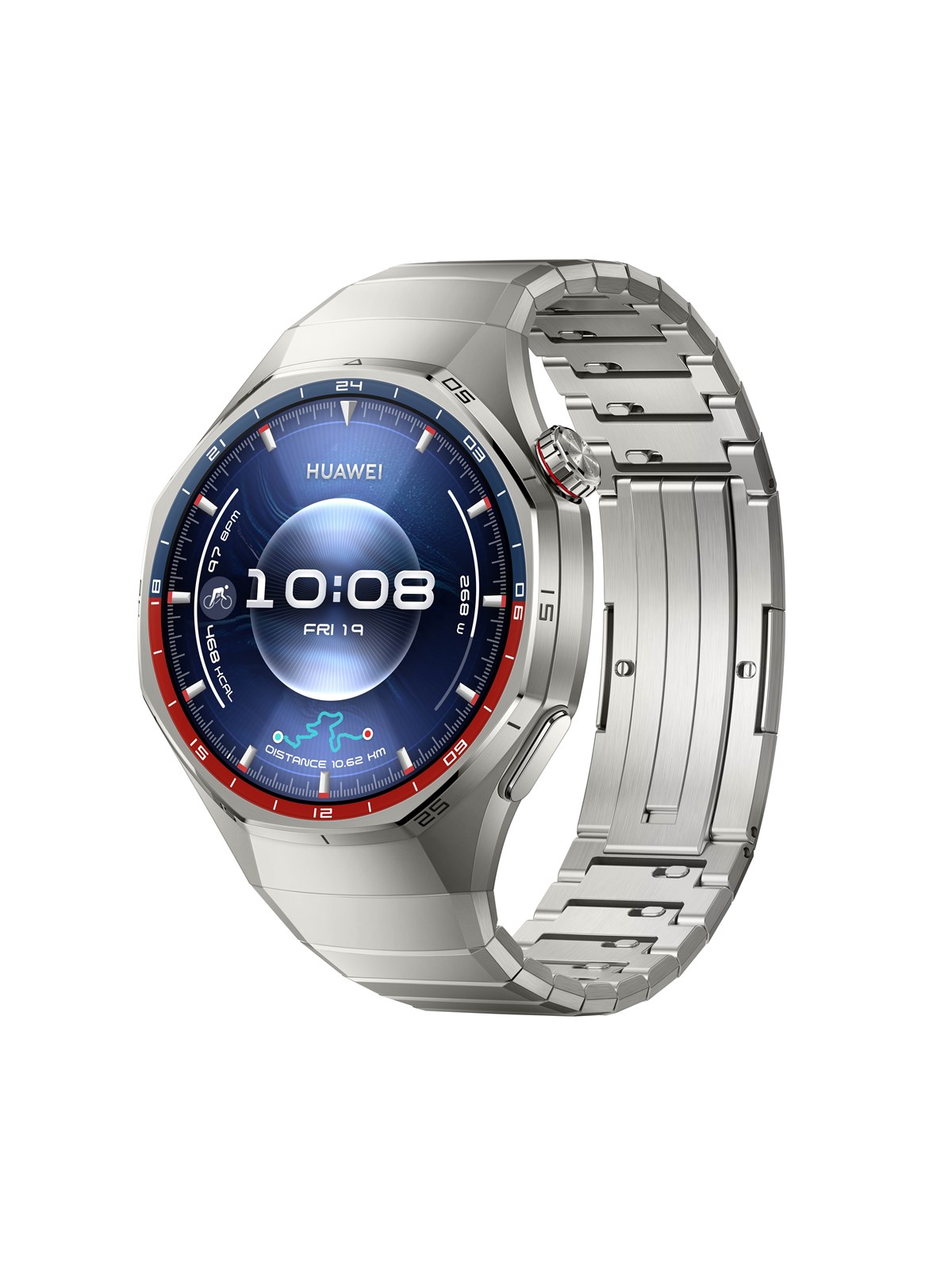 Huawei Watch GT 6 Pro 46mm - Titanium - Smartwatches Pulsuhren Sportuhren Schrittzaehler - 55020ftt
