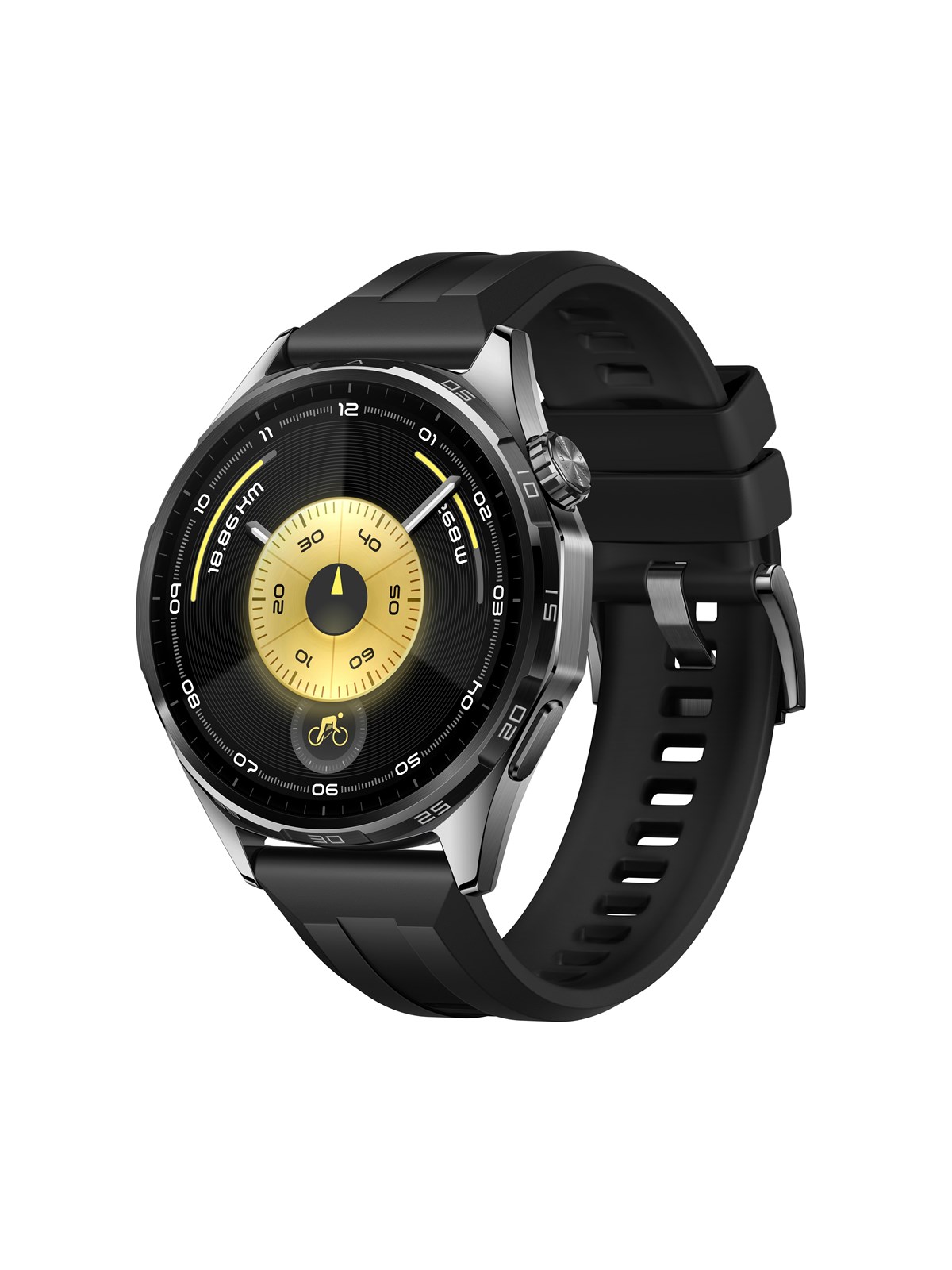 Huawei Watch GT 6 46mm - Black - Smartwatches Pulsuhren Sportuhren Schrittzaehler - 55020ftx