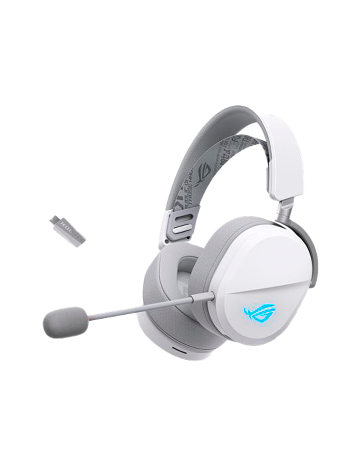 Kopfhörer - Asus Rog Pelta Gaming Headset - Weiß - Kopfhoerer/headsets - 90yh0410-bhua10