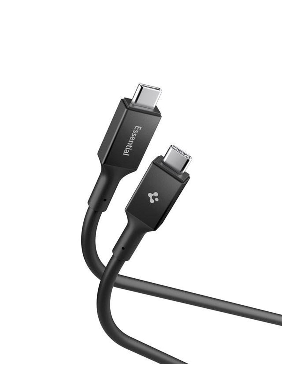 Spigen Essential Usb C to Usb C 240w Cable - Black Eb24012cc - Usb Kabel - Aca09461