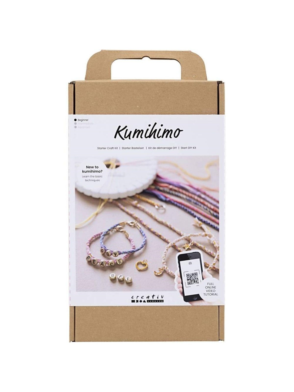 Creativ Company Starter Craft Kit Kumihimo - Kreativ Spiele - 977549