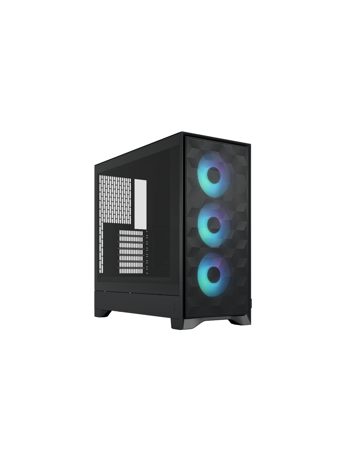 Fractal Design Pop 2 Air Black TG Rgb - Gehäuse - Miditower - Schwarz - Gehaeuse - Fd-c-poa2a-03