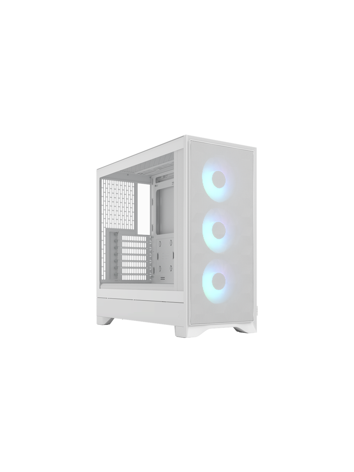 Fractal Design Pop 2 Air White TG Rgb - Gehäuse - Miditower - Weiß - Gehaeuse - Fd-c-poa2a-04