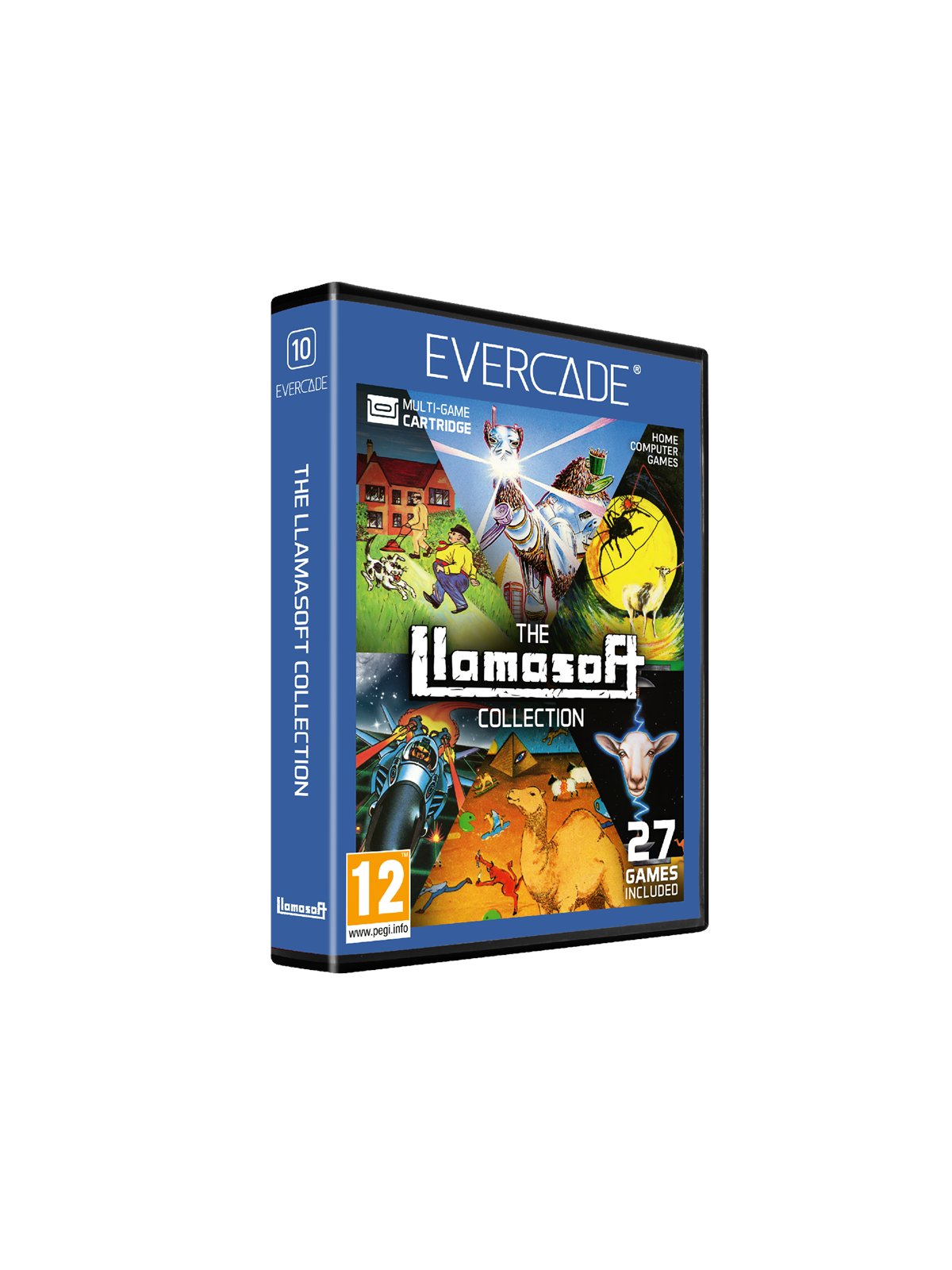 The Llamasoft Collection - Evercade - Retro - Pegi 12 - Spiele - 5060990241239