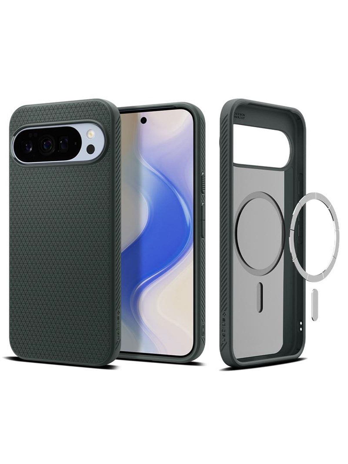 Spigen Liquid Air Magsafe - Abyss Green - Google Pixel 10 Pro XL - Handys Cover Cases - Acs09719