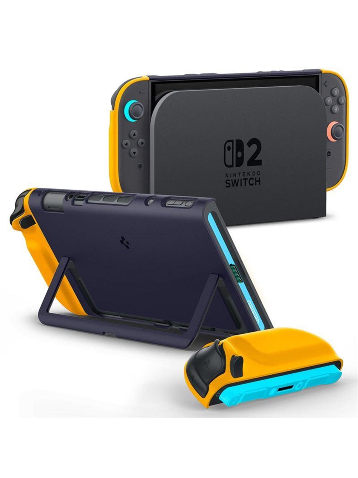Spigen Nano Pop - Blueberry Navy - Nintendo Switch 2 - Miscellaneous Zubehör Für Spielkonsole - Nintendo Switch 2 - Gaming Zubehoer - Acs10205