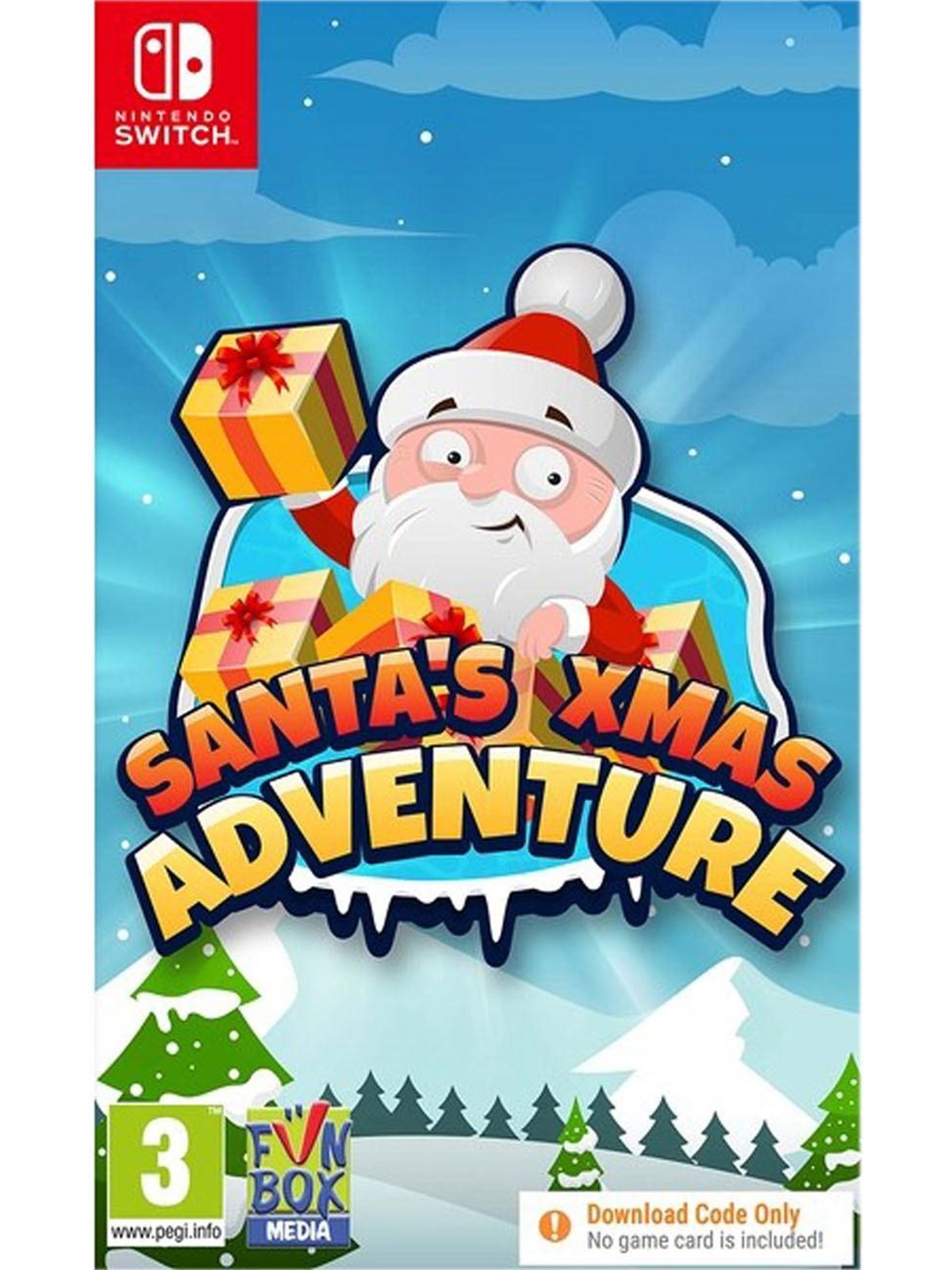 Santa's Xmas Adventure (Code in a Box) - Nintendo Switch - Abenteuer - PEGI 3