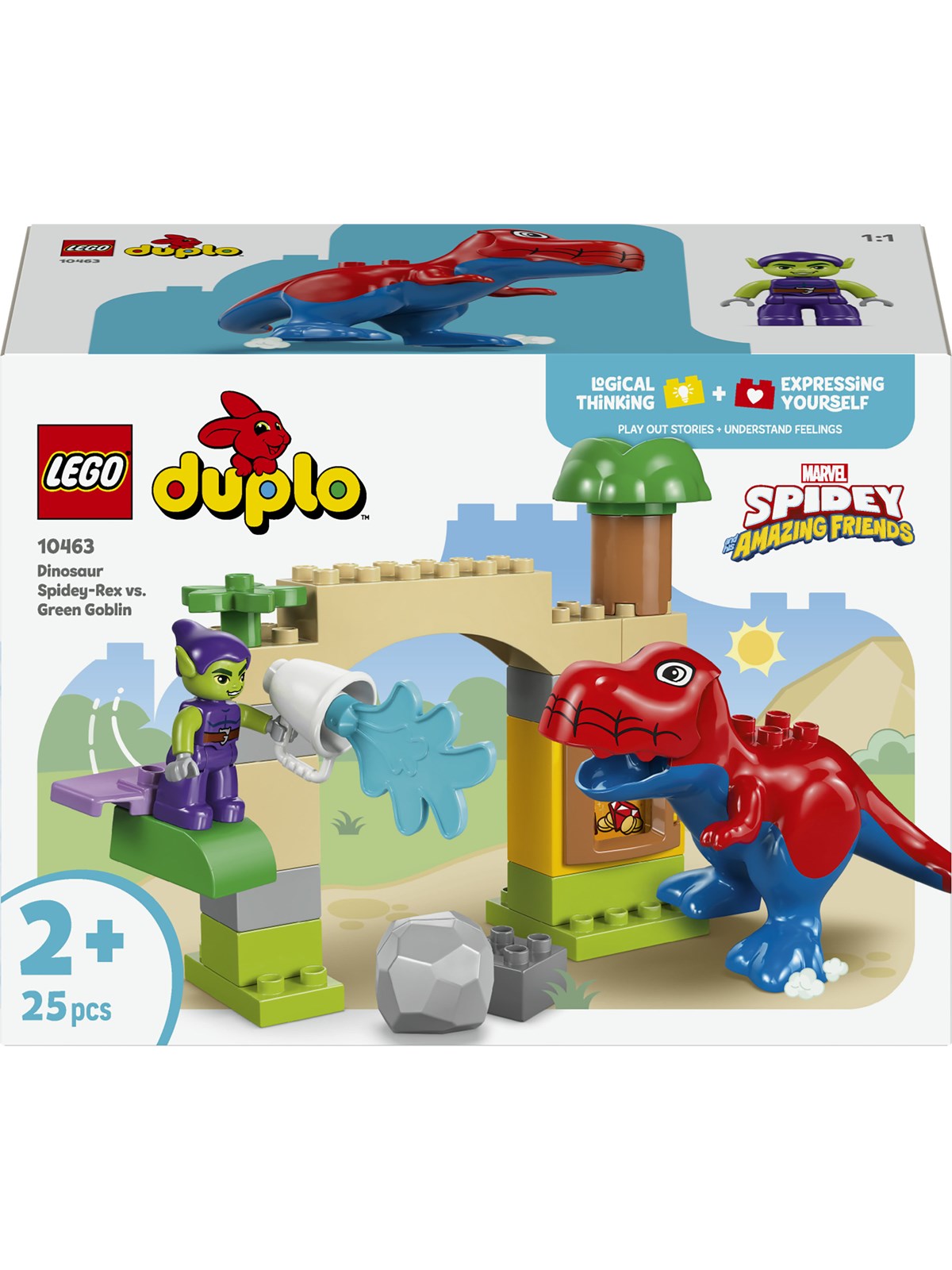 Lego Duplo 10463 Spidey-rex vs. Green Goblin