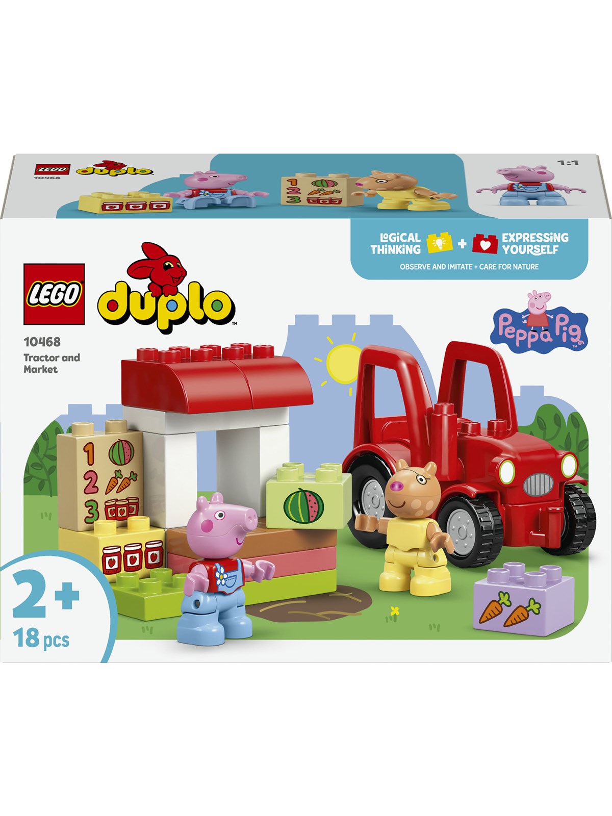 Lego Duplo 10468 Traktor Und Marktstand