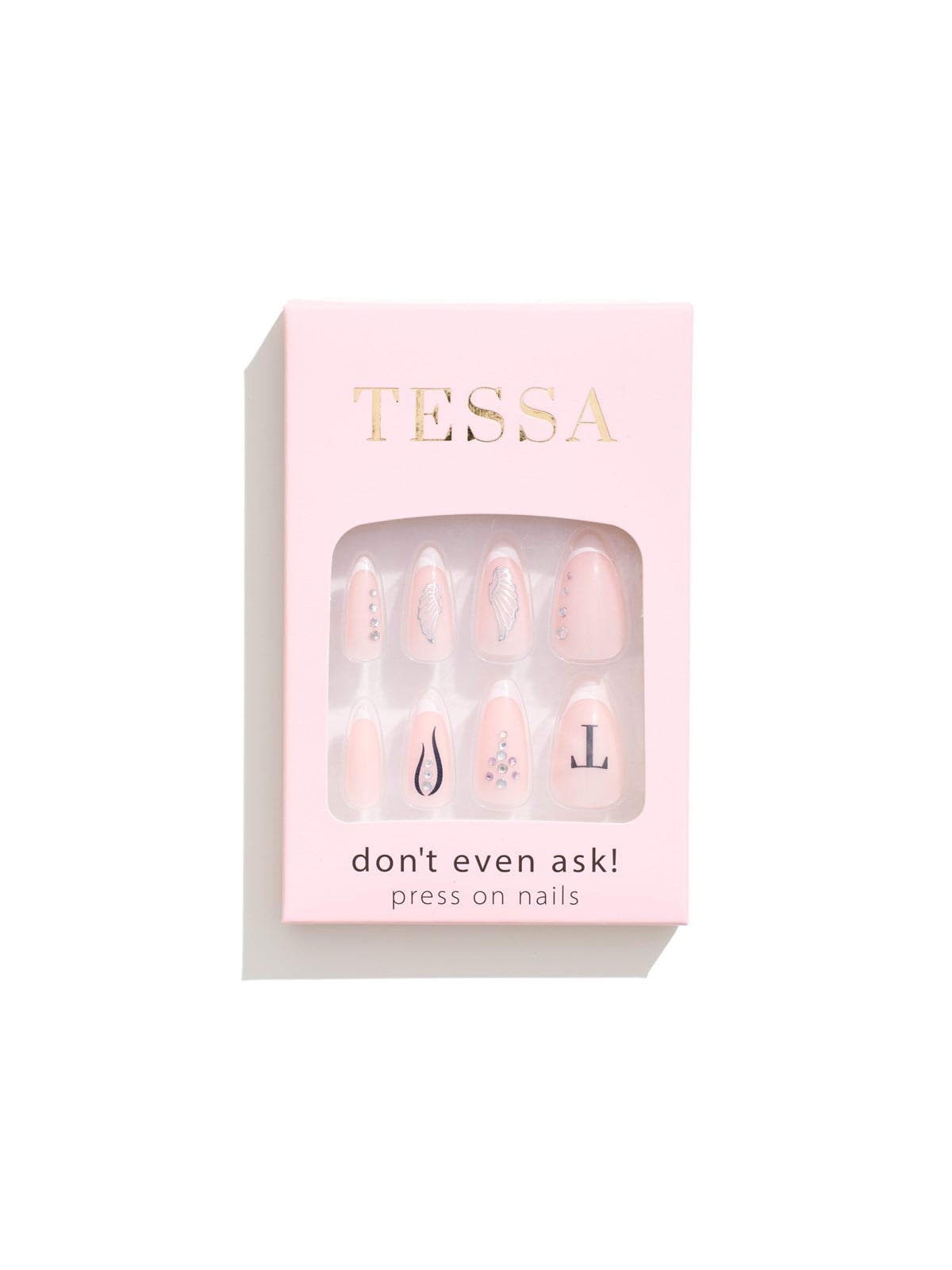 Tessa Don't Even Ask Press On Nails - Make Up - 5711914199487