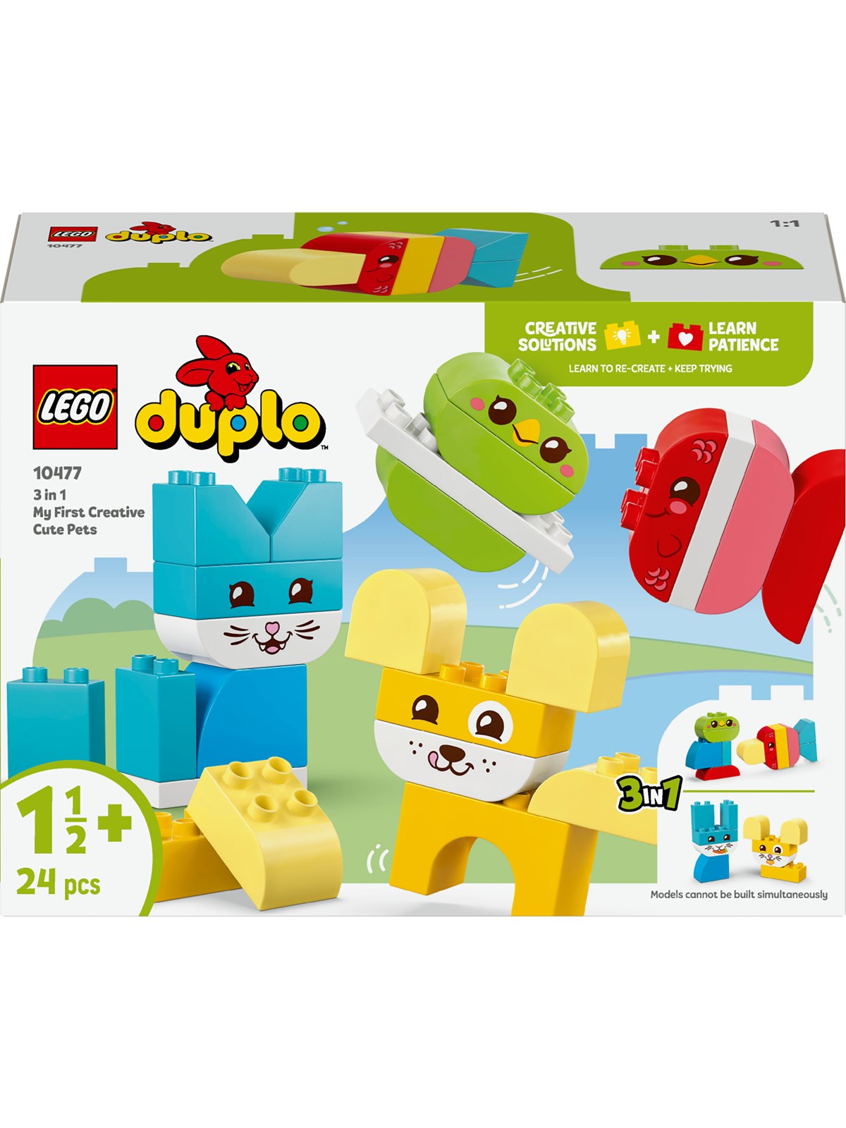 Lego Duplo 10477 3-in-1 Kreative Tiere