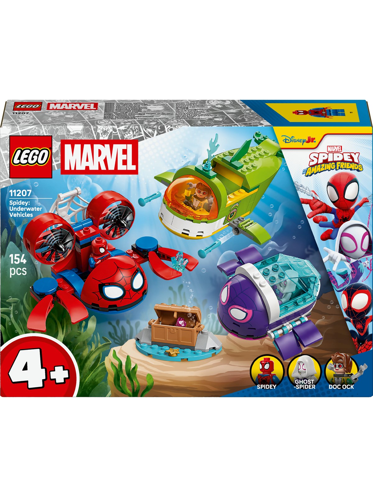 Lego Super Heroes Marvel 11207 Spidey: Unterwasserfahrzeuge
