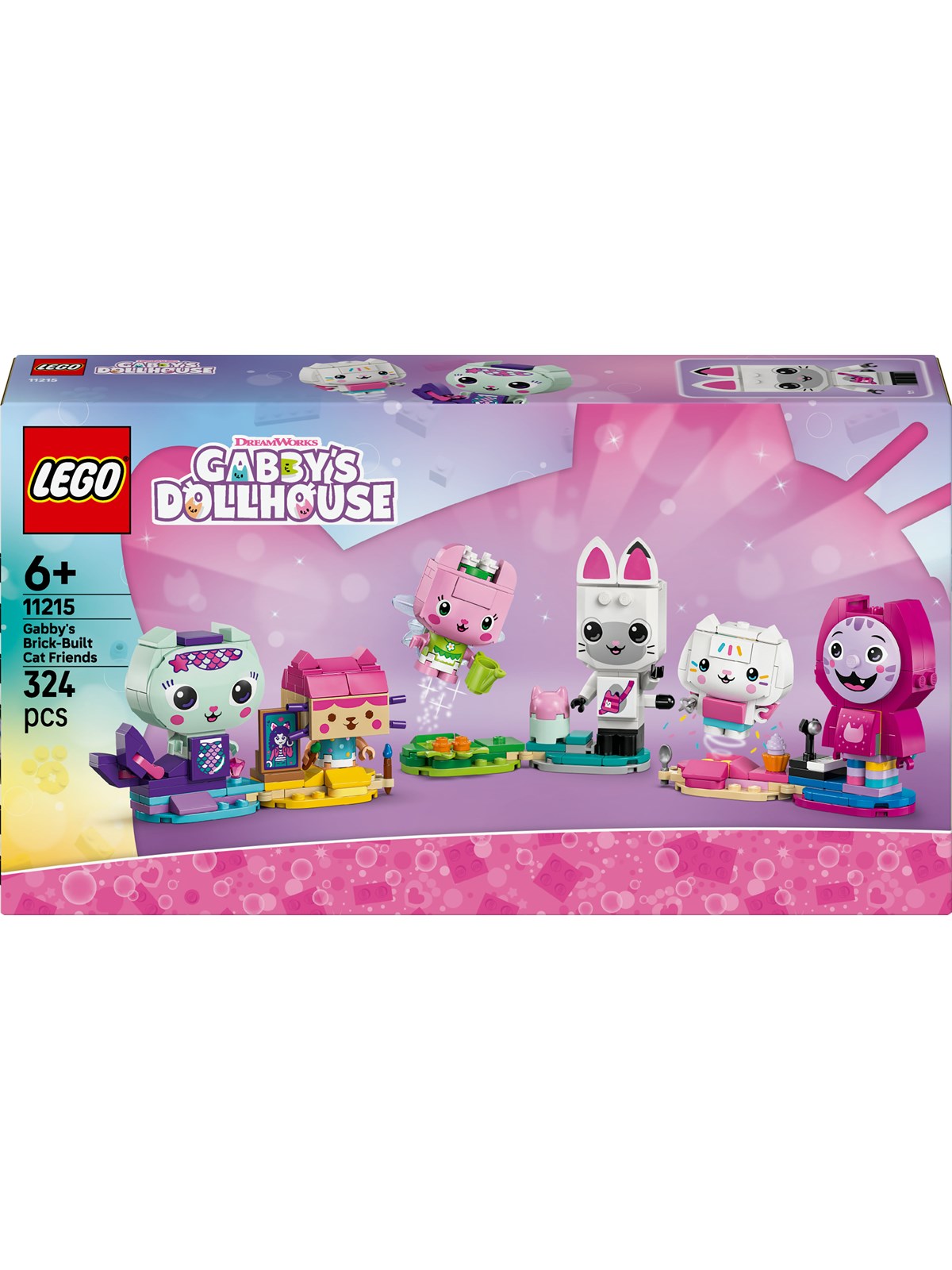 Lego Gabby's Dollhouse 11215 Gabbys Katzenfreunde Aus Steinen
