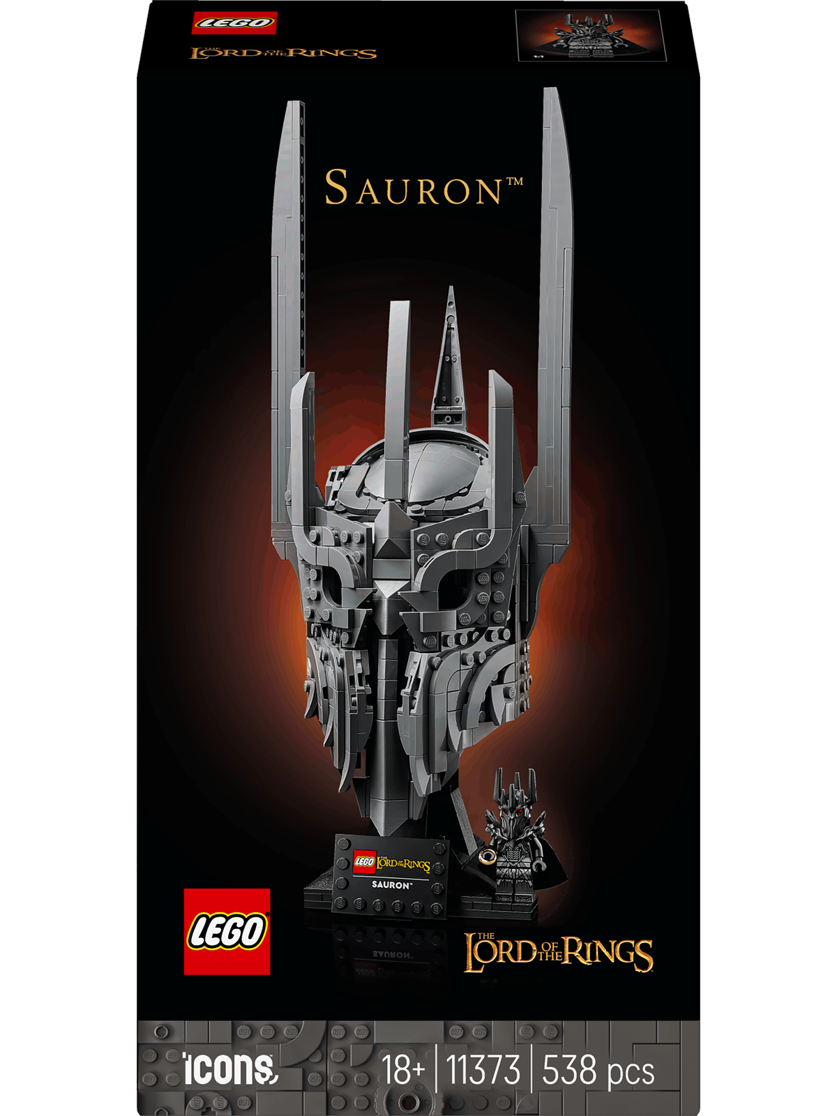 Lego Icons 11373 Der Herr Der Ringe: Saurons Helm