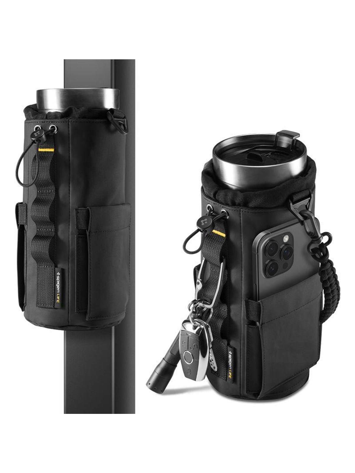Spigen Tumbler Bag - Black - Handys Anderes Zubehoer - Afa09382
