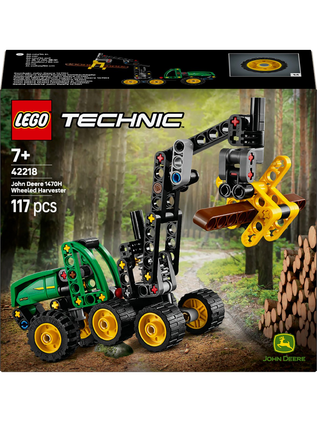 Lego Technic 42218 John Deere 1470h Rad-harvester