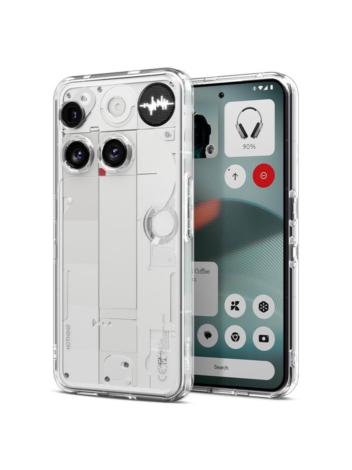 Spigen Ultra Hybrid - Crystal Clear - Nothing Phone (3) - Handys Cover Cases - Acs08567
