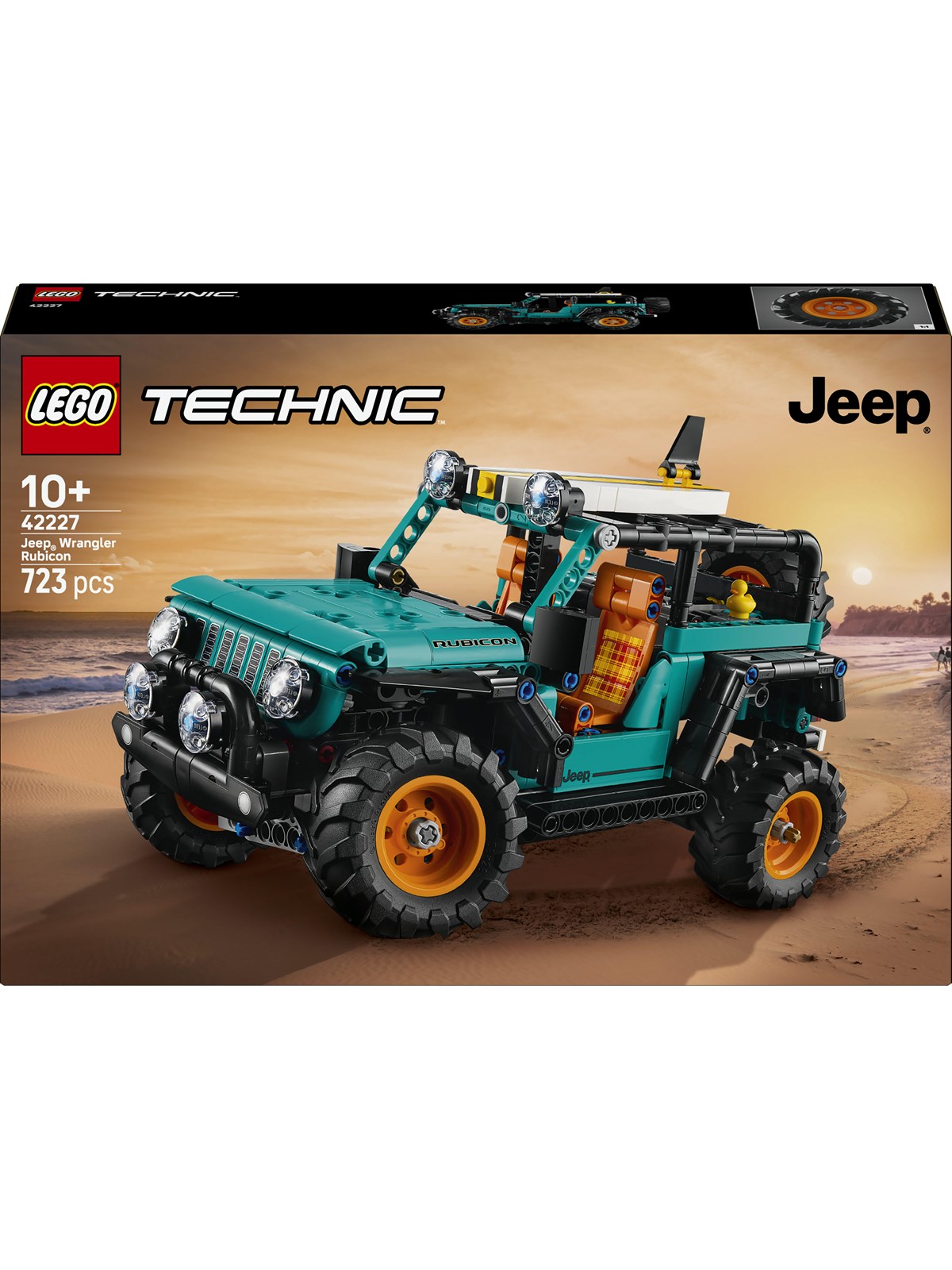Lego Technic 42227 Jeep Wrangler Rubicon Geländewagen