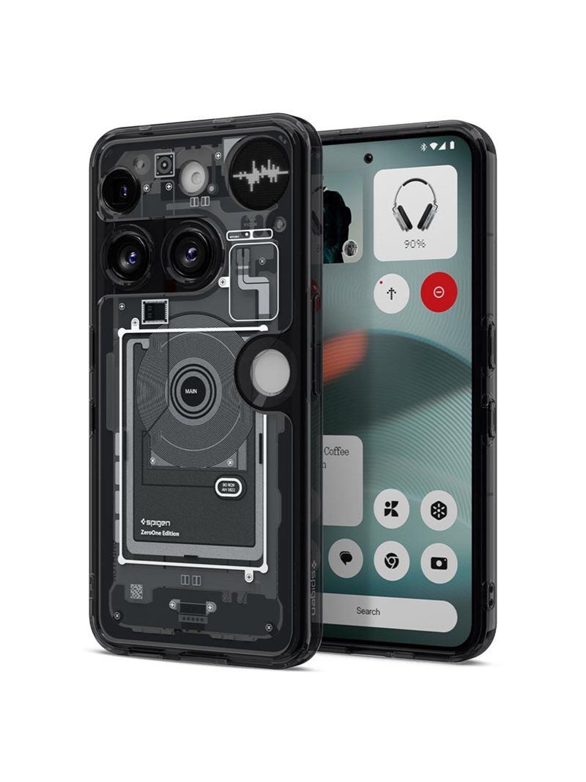 Spigen Ultra Hybrid - Zero One - Nothing Phone (3) - Handys Cover Cases - Acs08568
