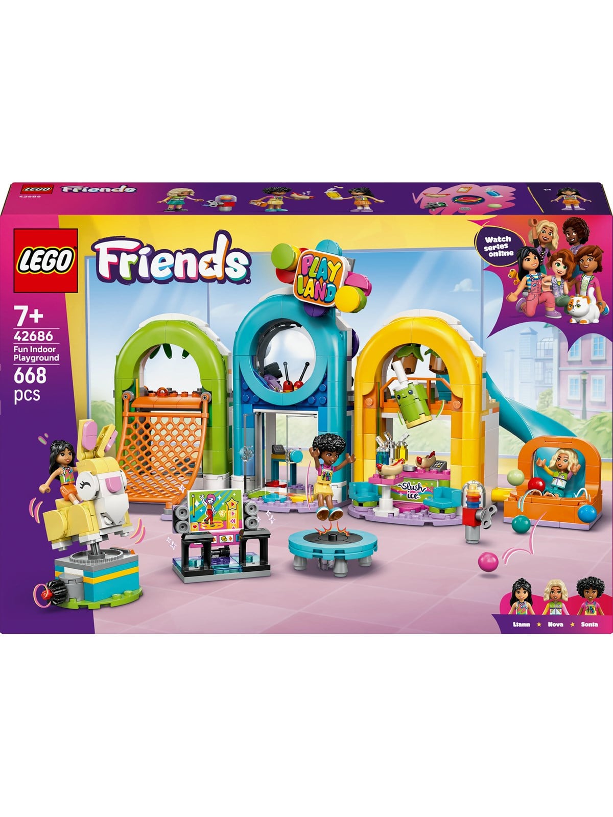 Lego Friends 42686 Cooler Indoor-spielplatz