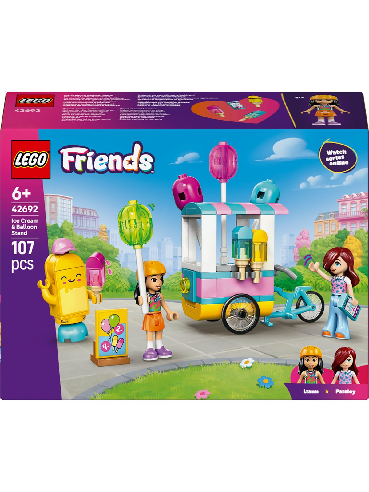 Lego Friends 42692 Eis- Und Luftballonstand