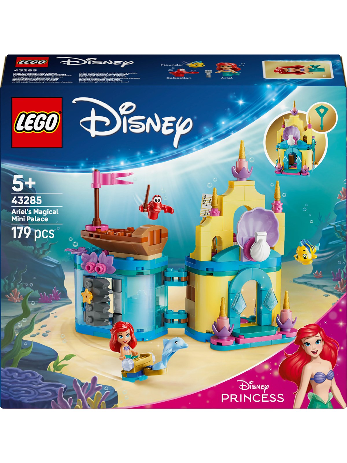 Lego Disney 43285 Arielles Magisches Mini-schloss