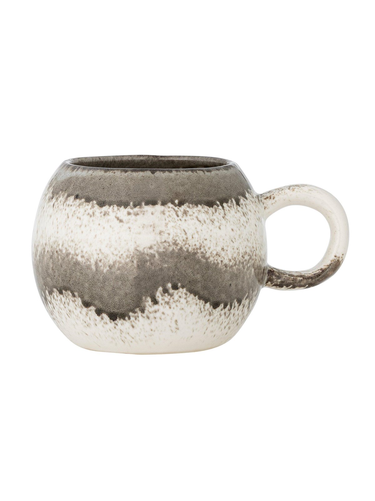 Bloomingville - Paula Mug - Grey - Stoneware - Kuechenzubehoer - 82072663
