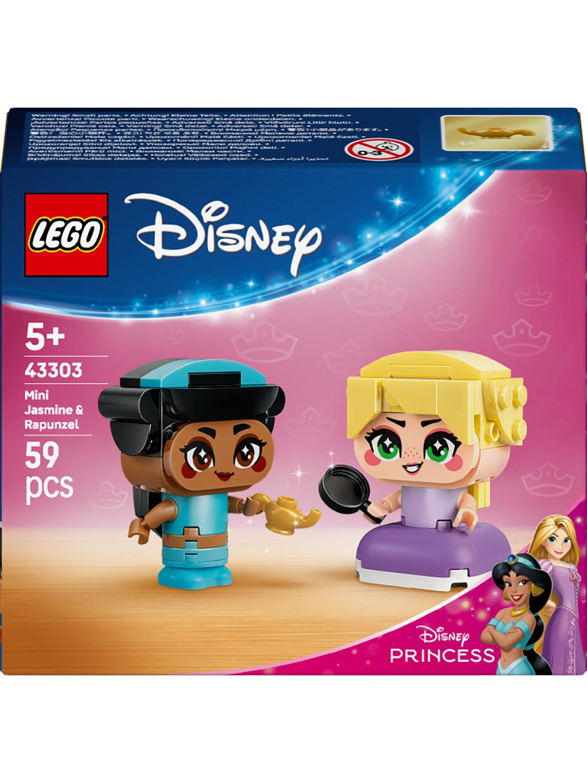 Lego Disney 43303 Die Mini-prinzessinnen Jasmin Und Rapunzel