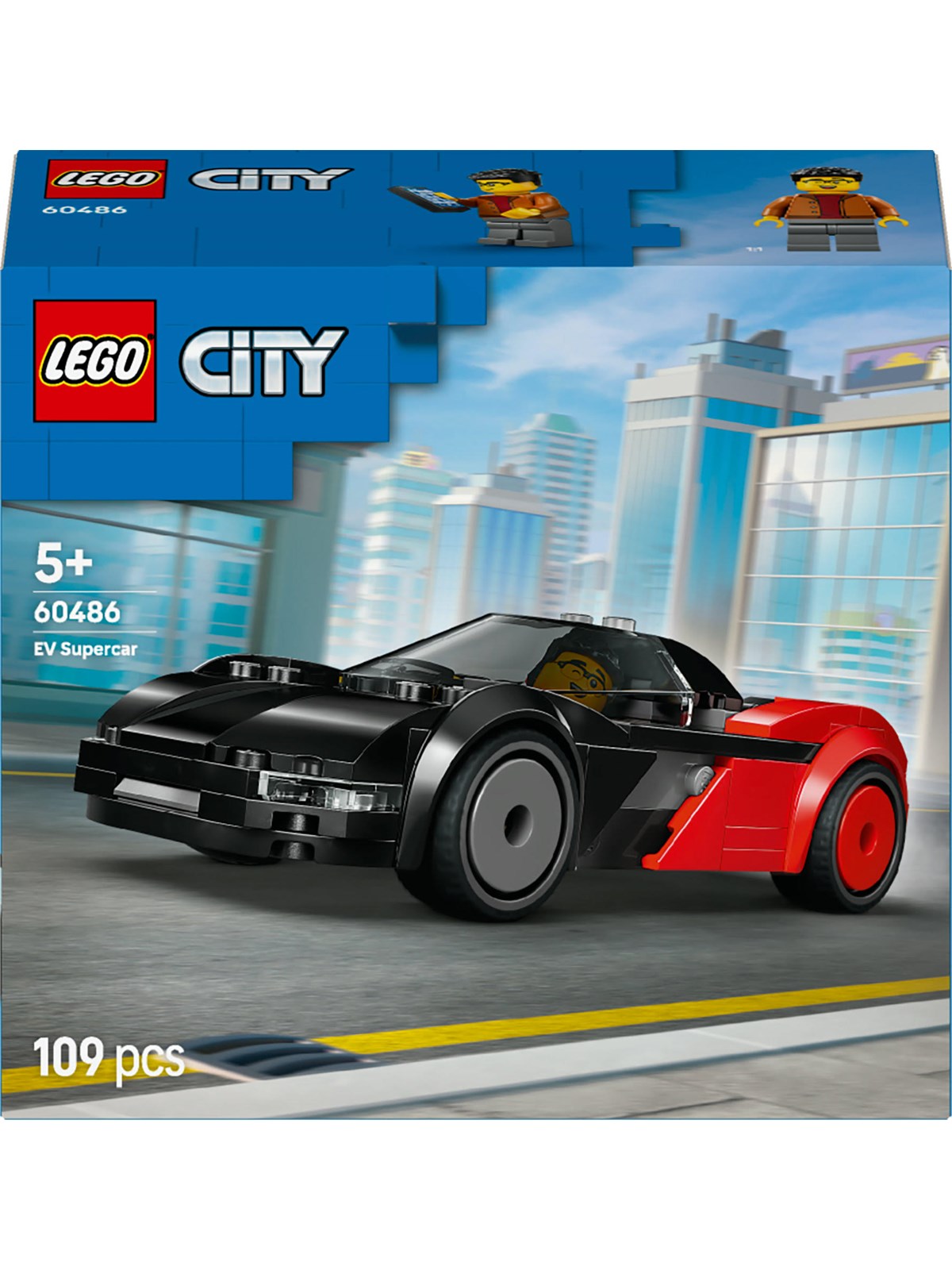 Lego City 60486 Elektro-supersportwagen