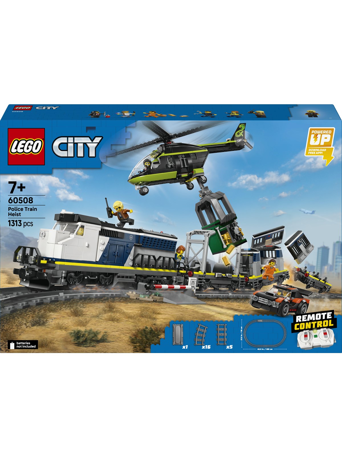Lego City 60508 Überfall Auf Den Polizeizug