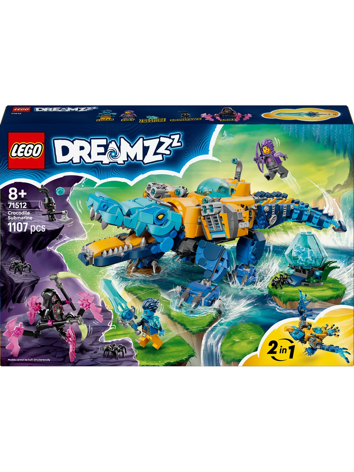 Lego Dreamzzz 71512 Krokodil-u-boot