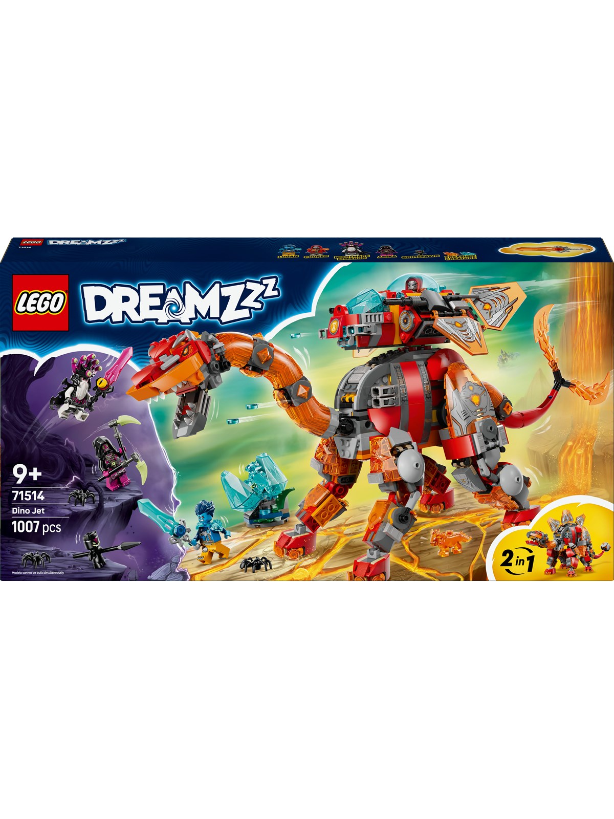 Lego Dreamzzz 71514 Dino-düsenflieger