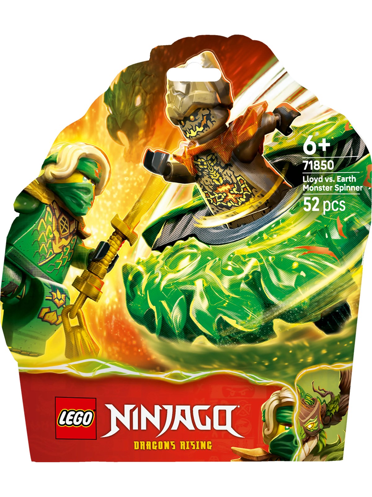 Lego Ninjago 71850 Lloyd vs. Erdmonster-spinner