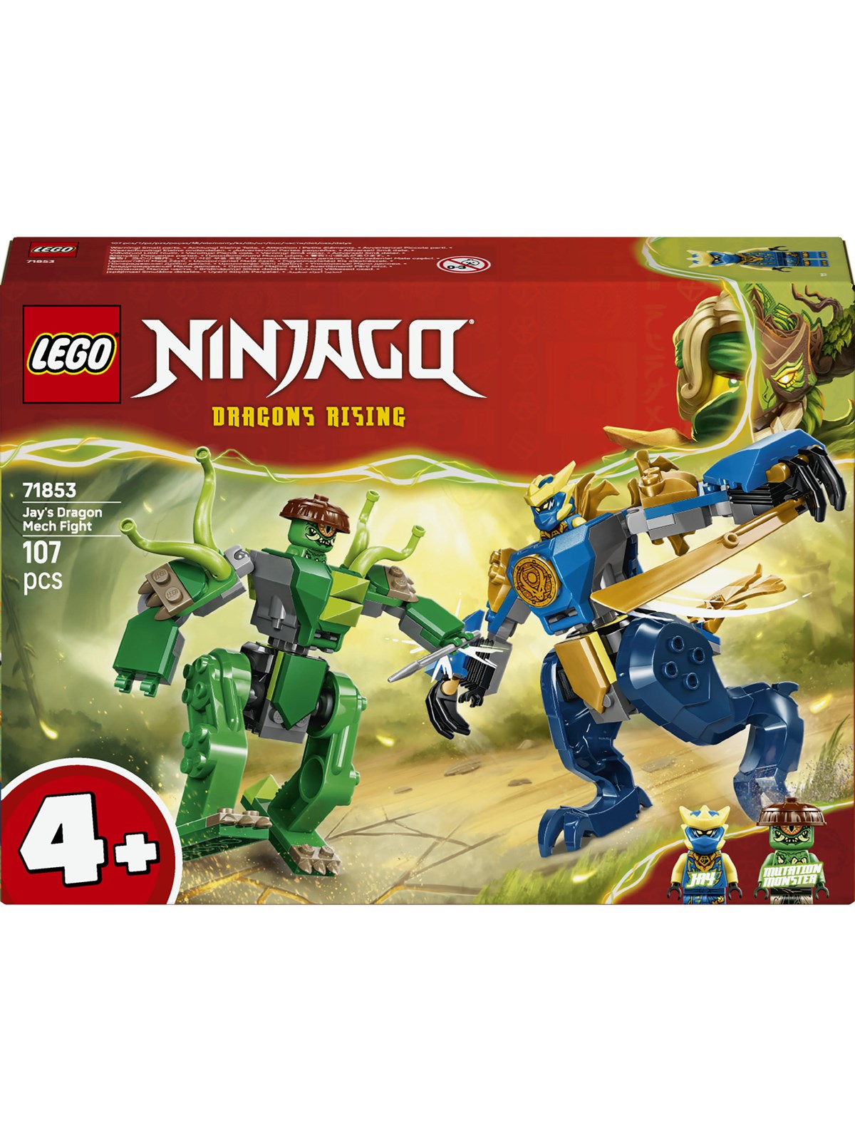 Lego Ninjago 71853 Duell Mit Jays Drachen-mech